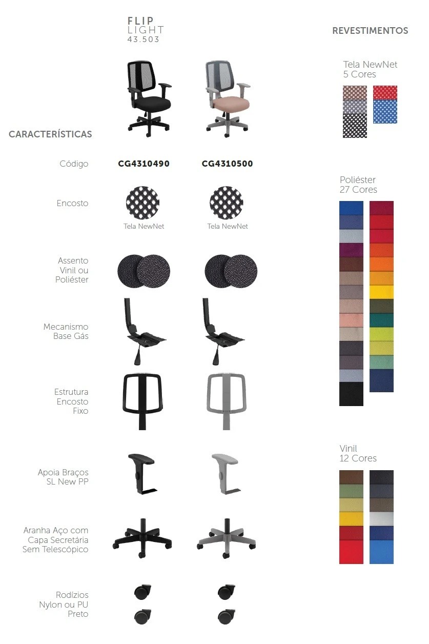 Cadeira Flip Light CAVALETTI
